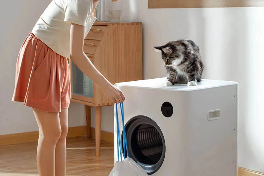 electric cat litter boxes